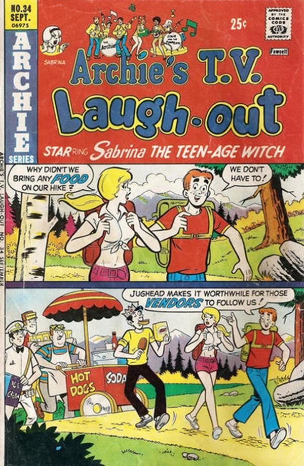 Archie's TV Laugh-Out (1969) #34 cover