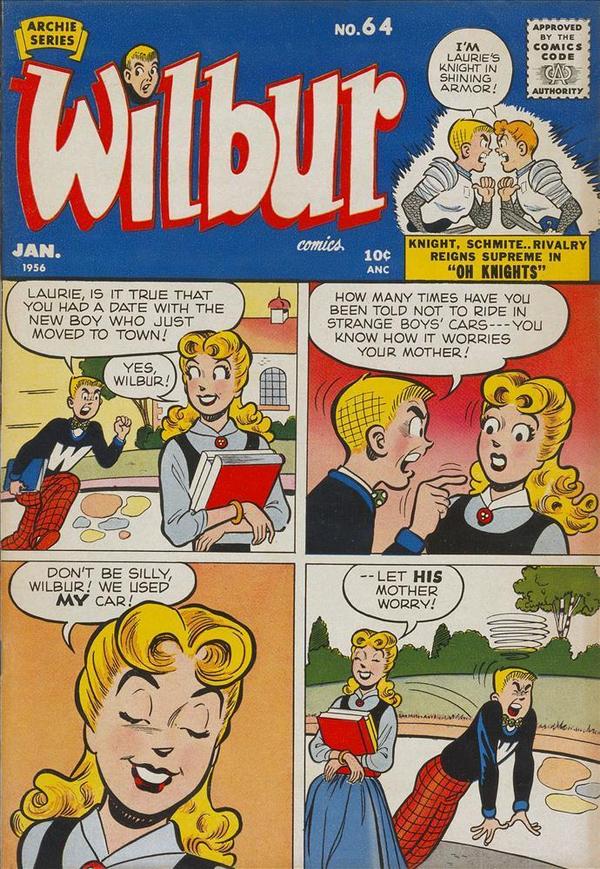 Wilbur Comics (1944) #64 cover