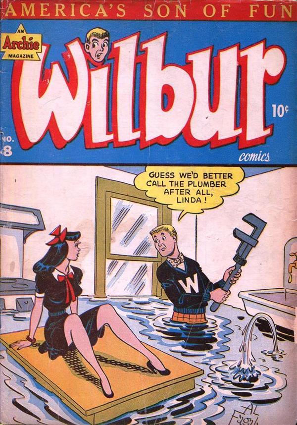 Wilbur Comics (1944) #8 cover