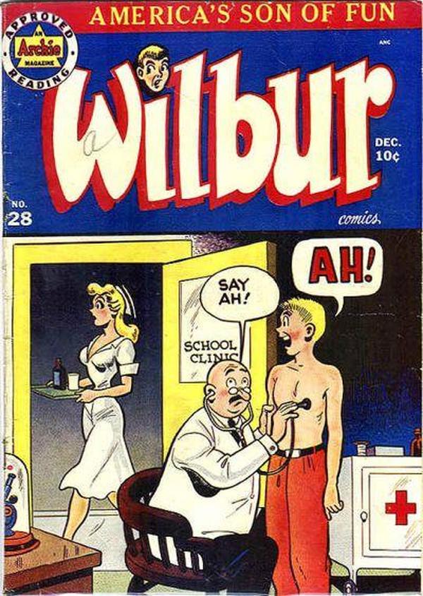 Wilbur Comics (1944) #28 cover