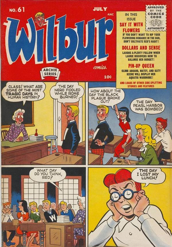 Wilbur Comics (1944) #61 cover