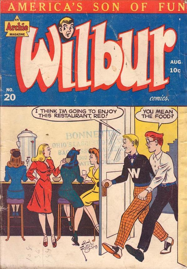 Wilbur Comics (1944) #20 cover