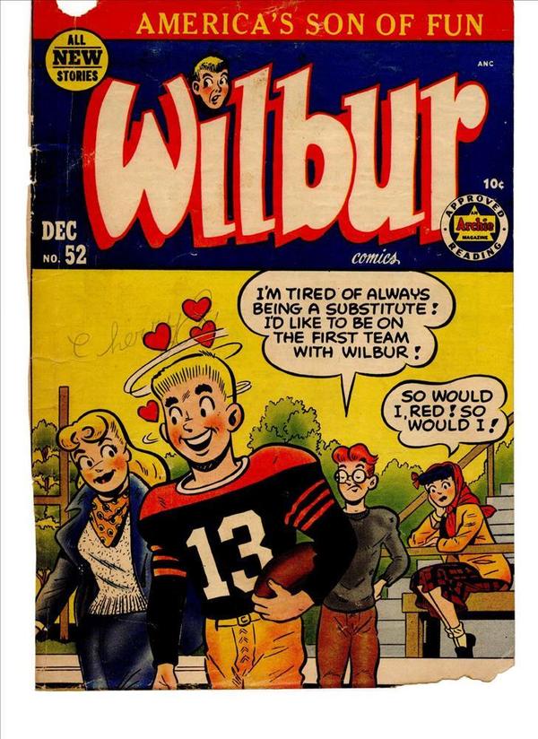 Wilbur Comics (1944) #52 cover