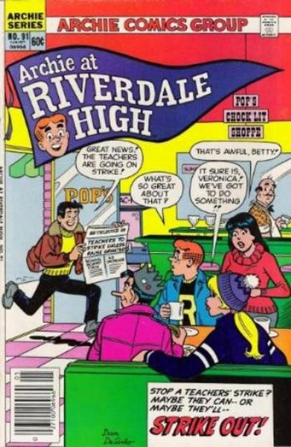 Archie at Riverdale High (1972) #91 cover
