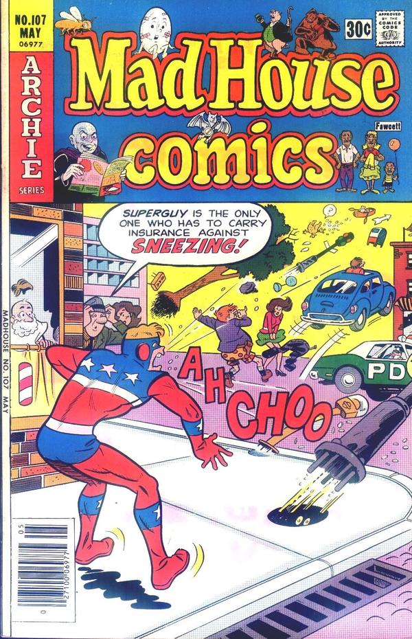 Mad House / Madhouse / Madhouse Comics #107 cover