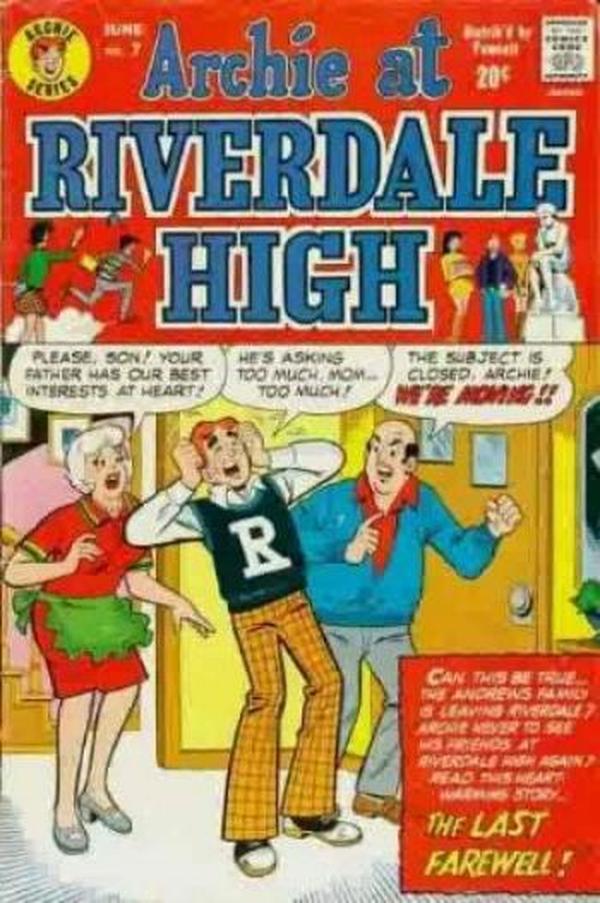 Archie at Riverdale High (1972) #7 cover