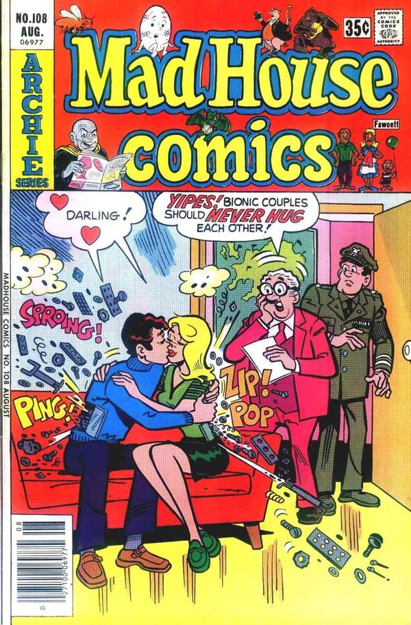 Mad House / Madhouse / Madhouse Comics #108 cover