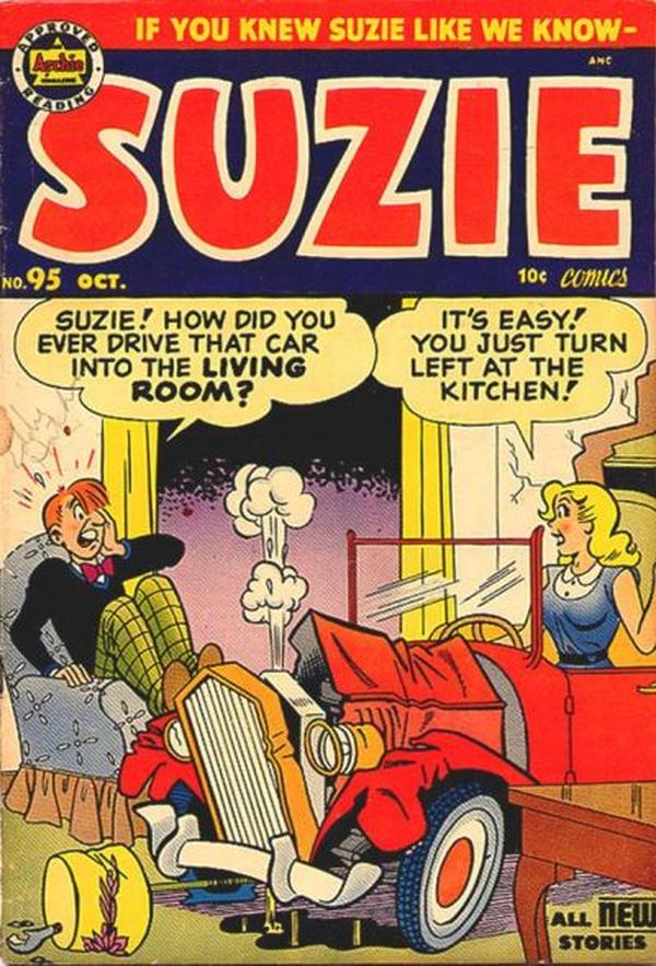 Suzie Comics (1945) #95 cover