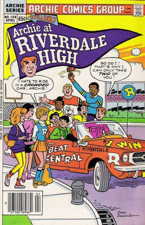 Archie at Riverdale High (1972) #108 cover