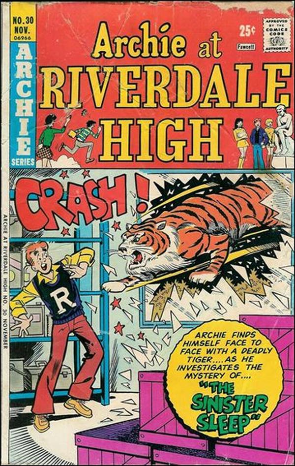 Archie at Riverdale High (1972) #30 cover