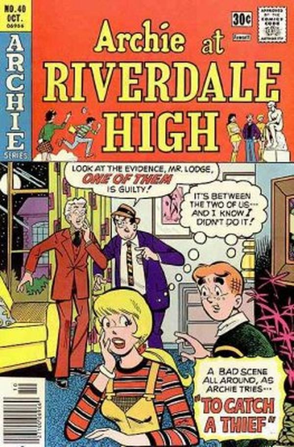 Archie at Riverdale High (1972) #40 cover