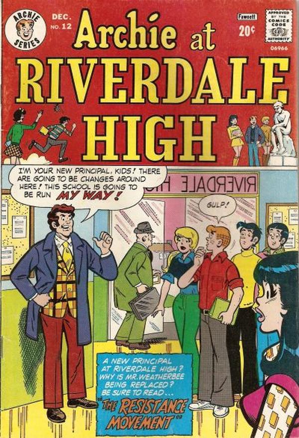 Archie at Riverdale High (1972) #12 cover