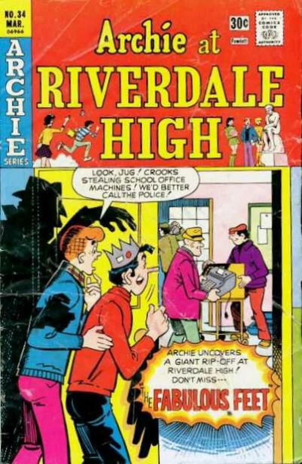 Archie at Riverdale High (1972) #34 cover