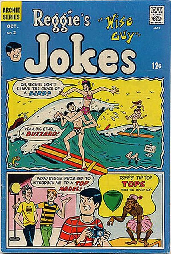 Cover of Reggie's Wise Guy Jokes #2