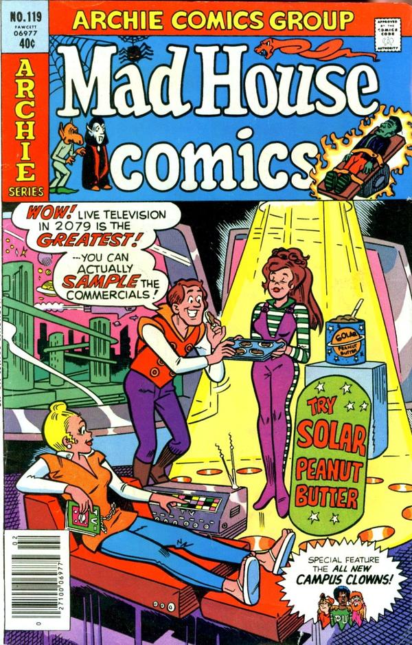 Mad House / Madhouse / Madhouse Comics #119 cover
