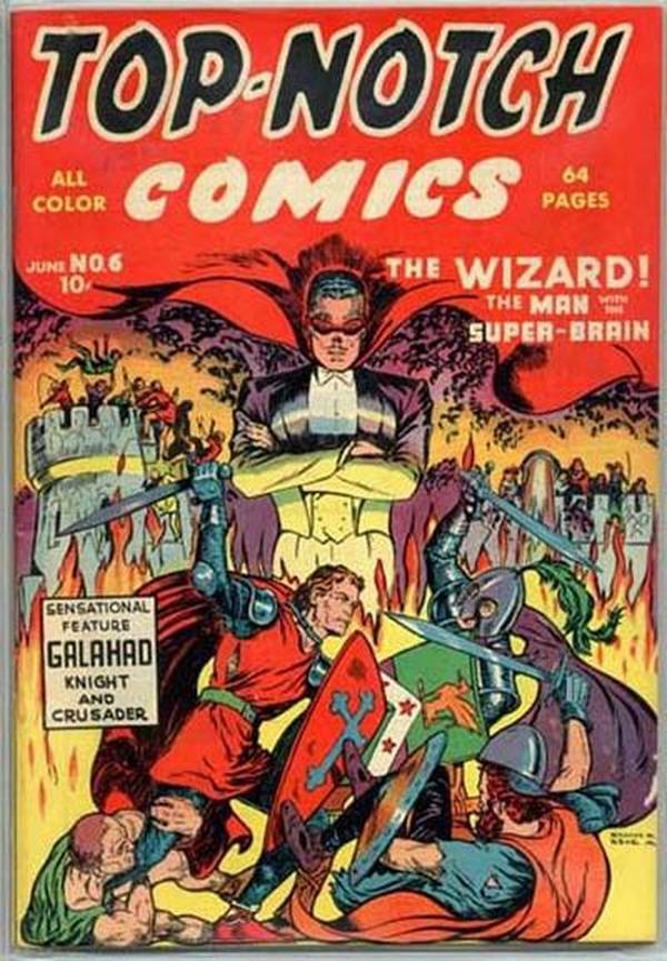 Cover of Top Notch Comics #6