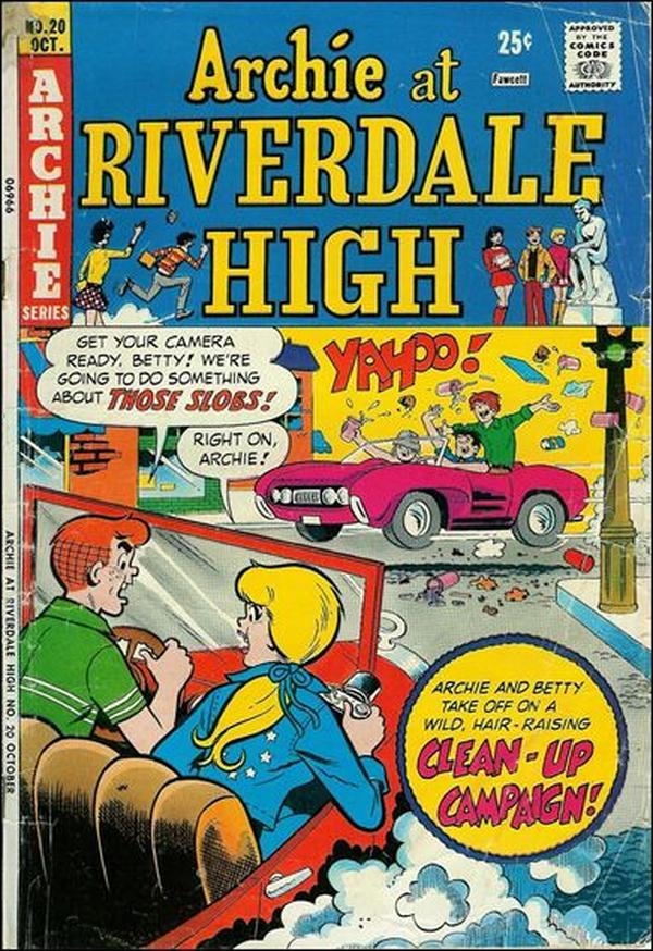 Archie at Riverdale High (1972) #20 cover