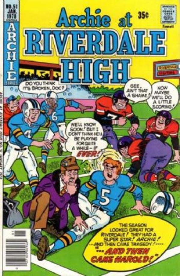 Archie at Riverdale High (1972) #51 cover