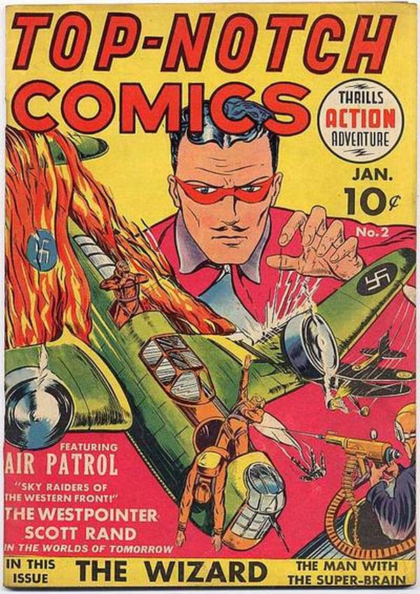 Top Notch Comics #2 cover