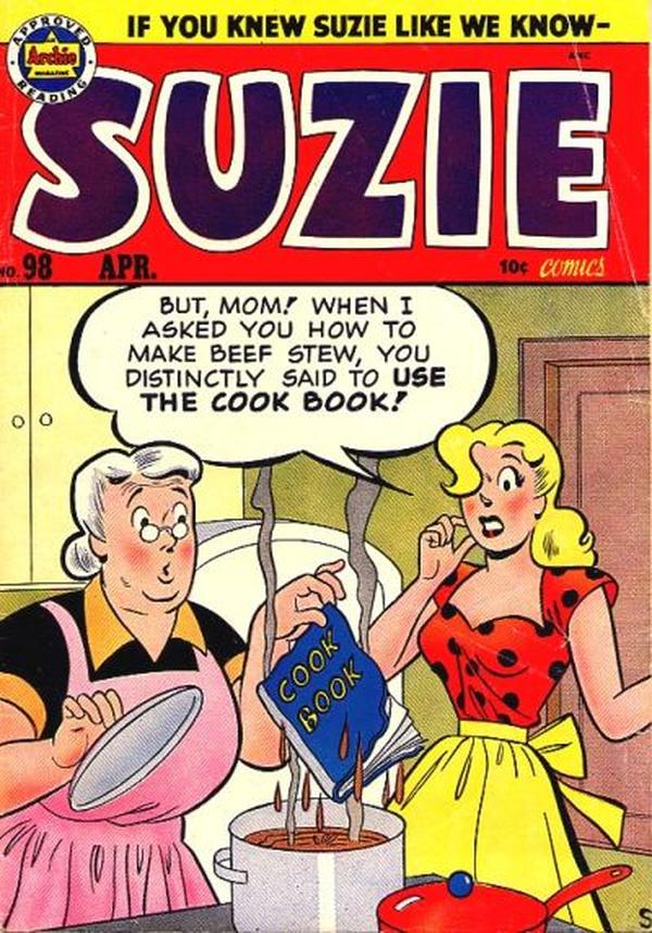 Suzie Comics (1945) #98 cover