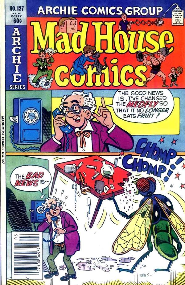 Mad House / Madhouse / Madhouse Comics #127 cover