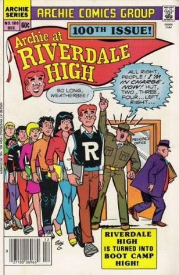 Archie at Riverdale High (1972) #100 cover