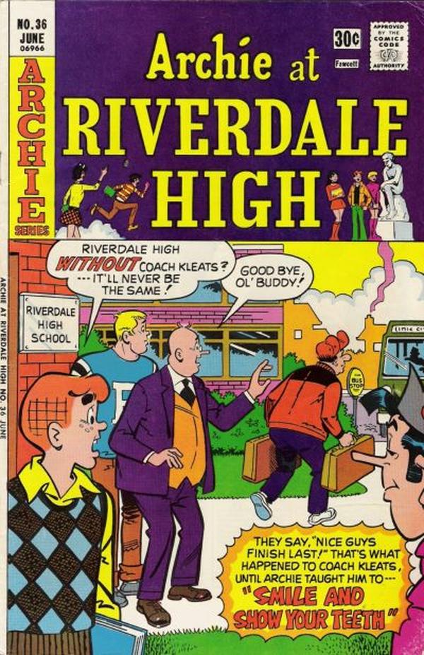Archie at Riverdale High (1972) #36 cover