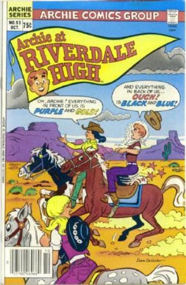 Archie at Riverdale High (1972) #93 cover