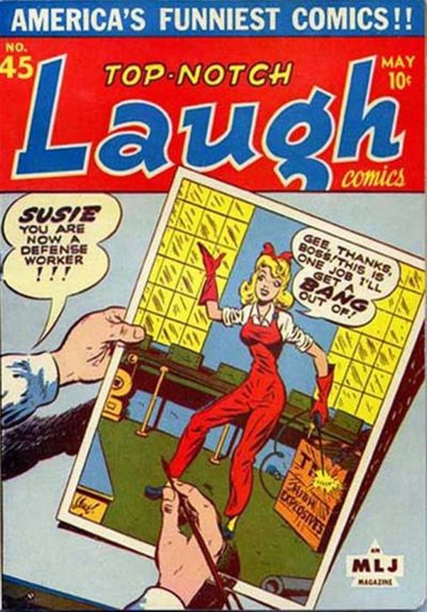 Cover of Top Notch Laugh Comics #45
