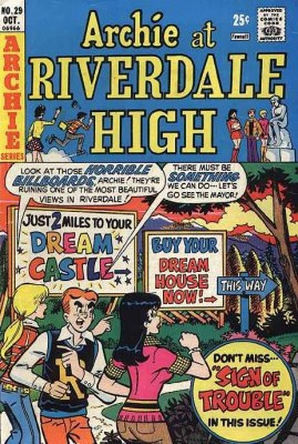 Archie at Riverdale High (1972) #29 cover