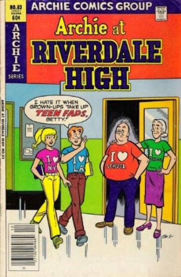 Archie at Riverdale High (1972) #83 cover