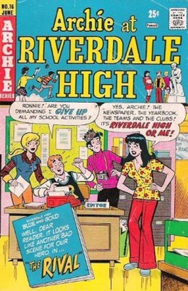 Archie at Riverdale High (1972) #16 cover