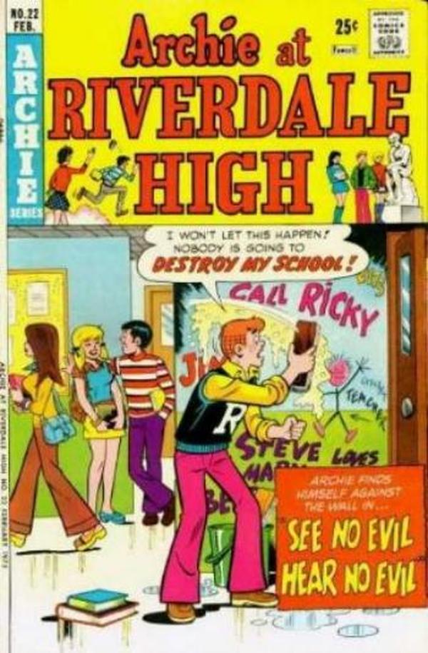 Archie at Riverdale High (1972) #22 cover