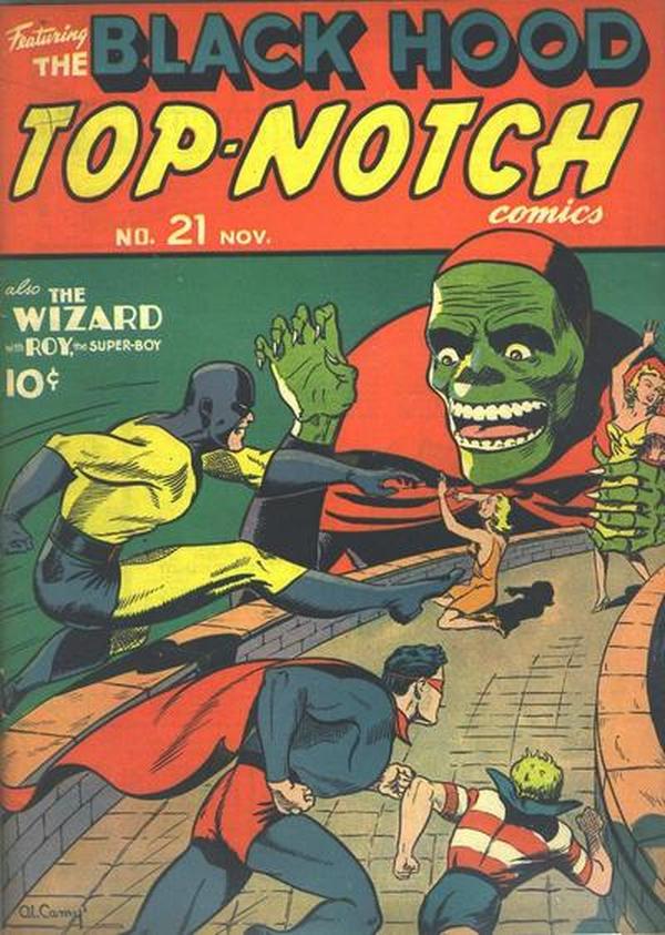 Cover of Top Notch Comics #21