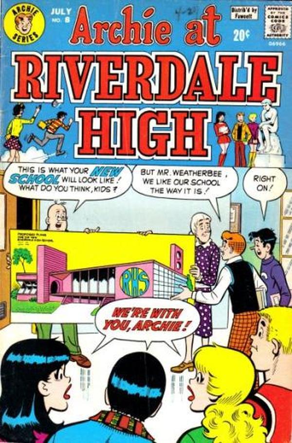 Archie at Riverdale High (1972) #8 cover