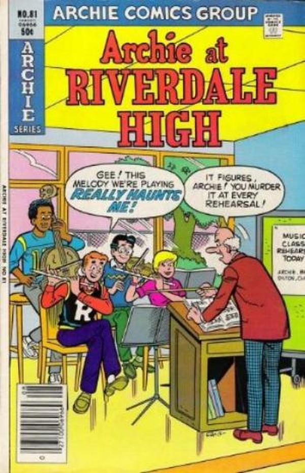 Archie at Riverdale High (1972) #81 cover