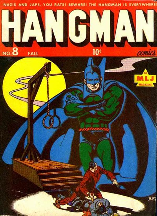 Hangman Comics (1942) #8 cover