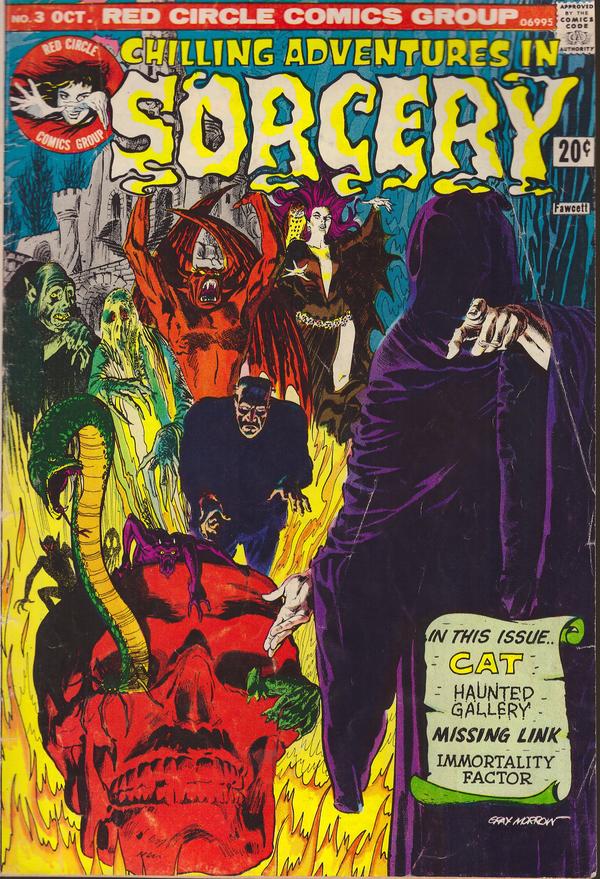 Chilling Adventures in Sorcery (1973) #3 cover