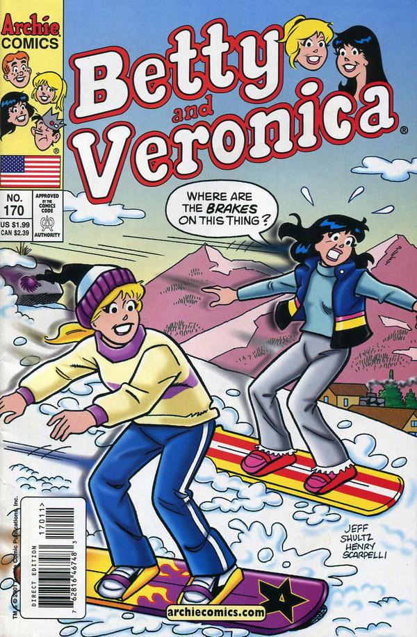 Betty and Veronica (1987) #170 cover