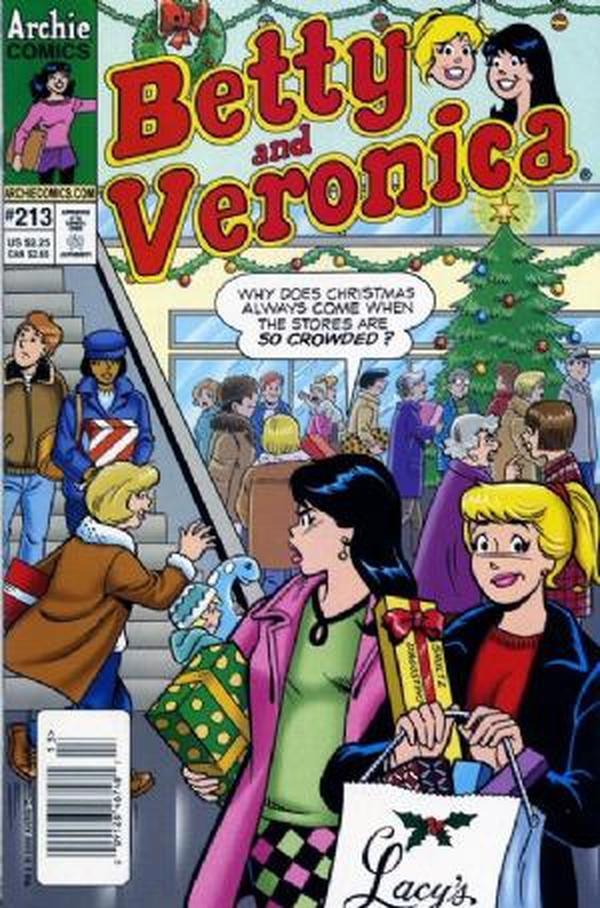 Betty and Veronica (1987) #213 cover