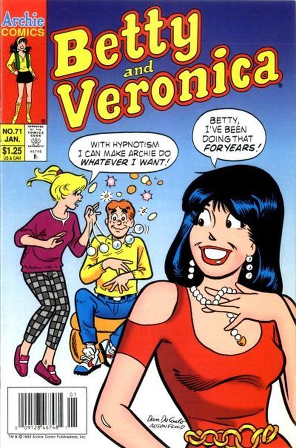 Betty and Veronica (1987) #71 cover