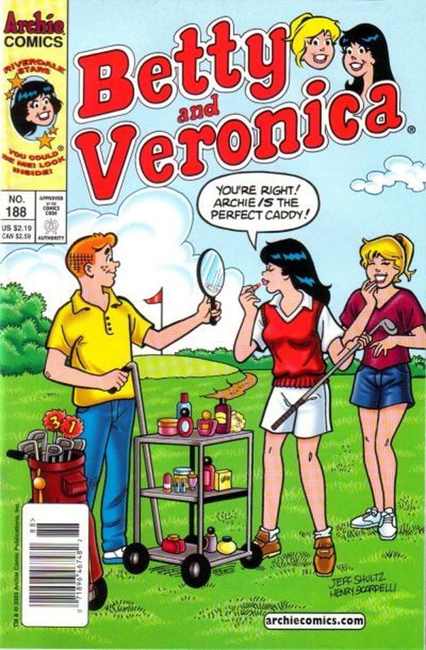 Betty and Veronica (1987) #188 cover