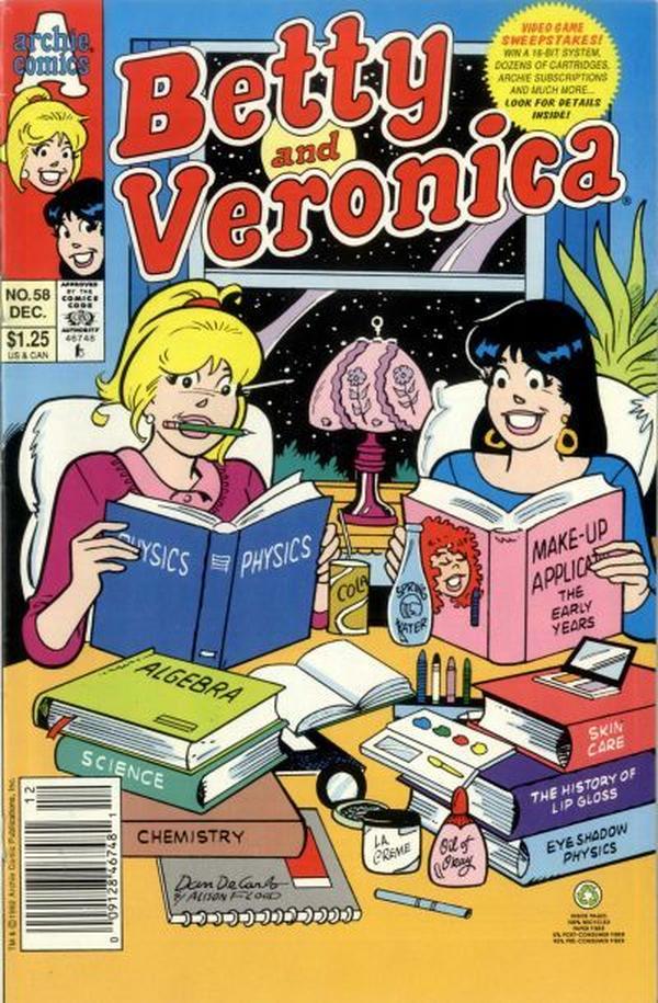 Betty and Veronica (1987) #58 cover