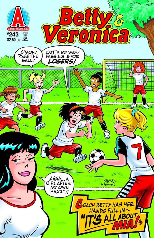 Betty and Veronica (1987) #243 cover