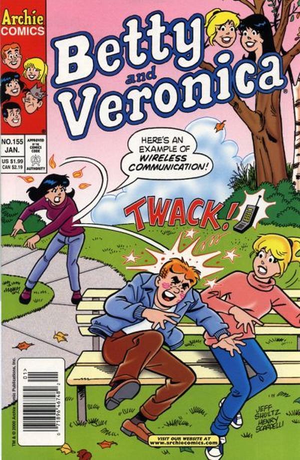 Betty and Veronica (1987) #155 cover