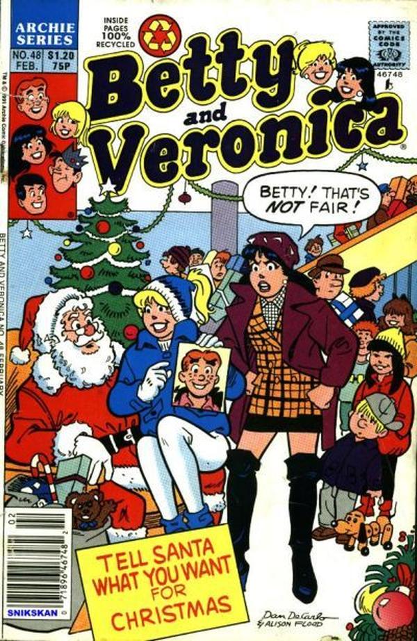Betty and Veronica (1987) #48 cover