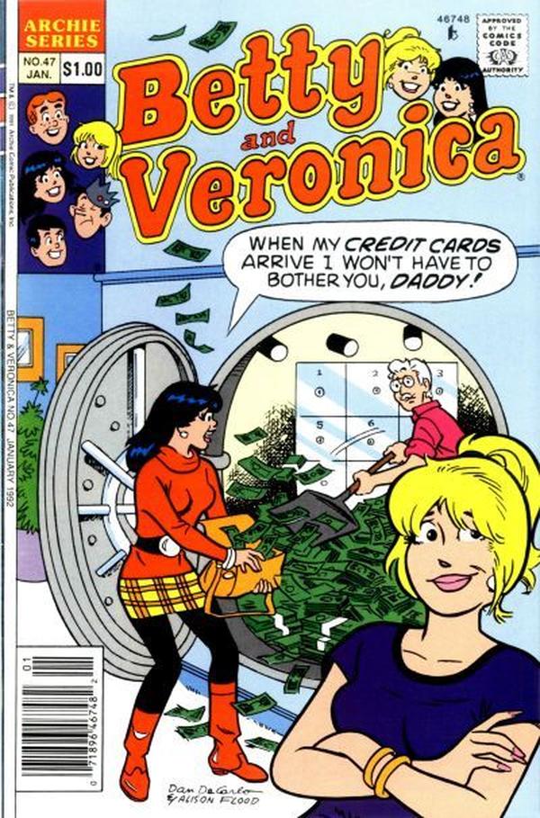 Betty and Veronica (1987) #47 cover