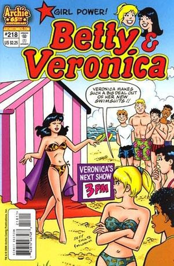 Betty and Veronica (1987) #218 cover