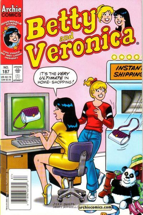 Betty and Veronica (1987) #187 cover