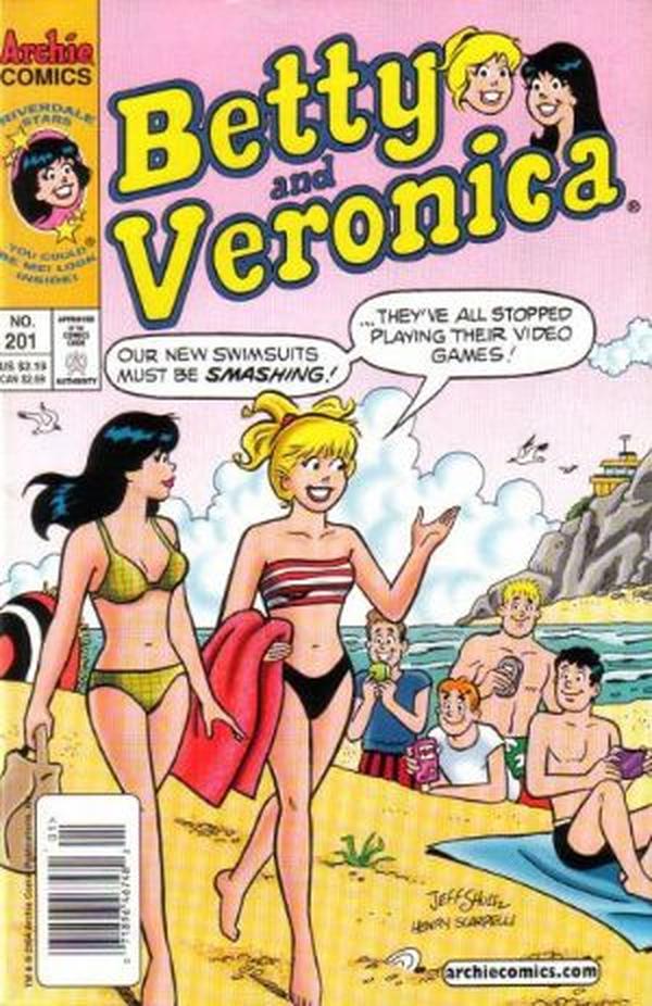 Betty and Veronica (1987) #201 cover